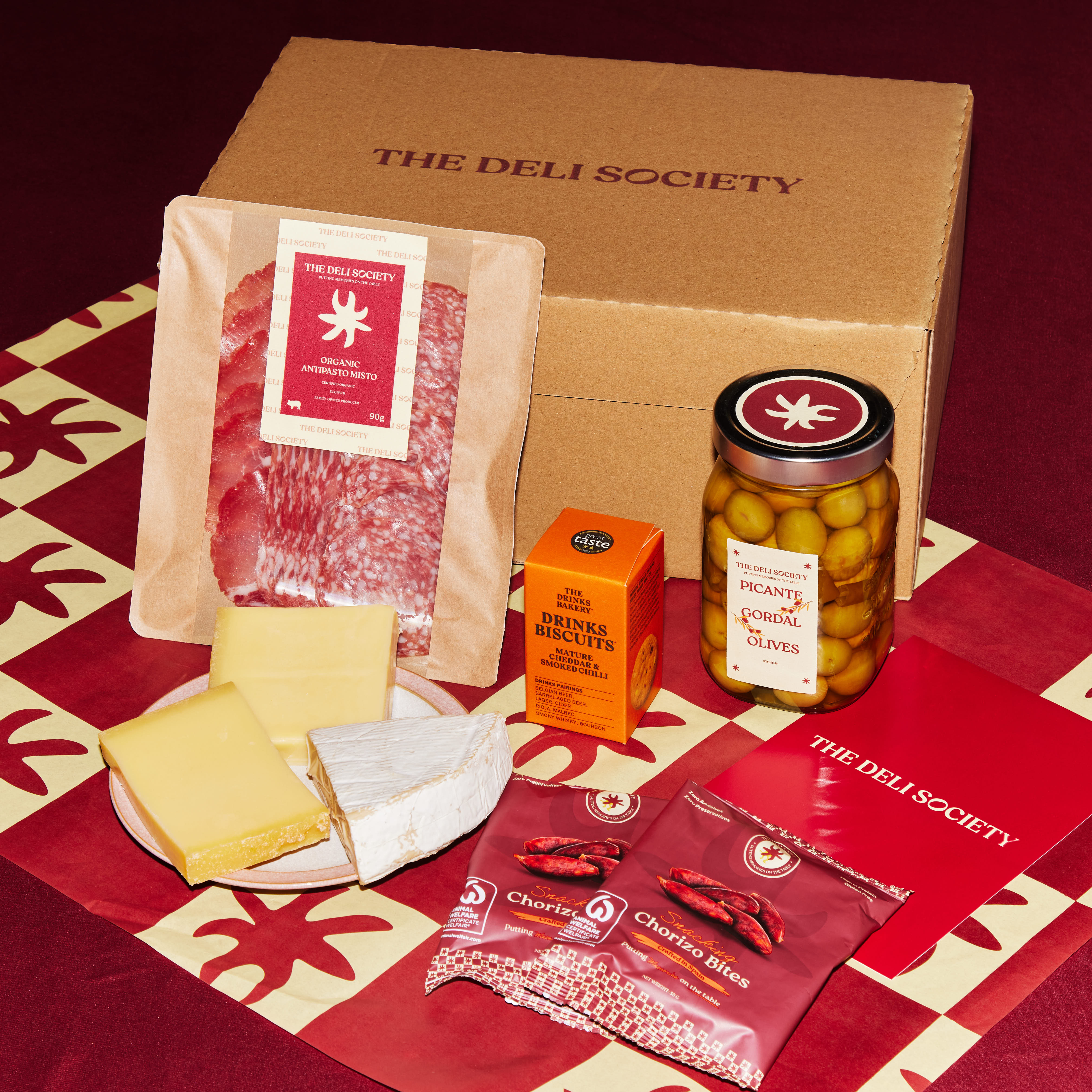 Mediterranean Cheese and Charcuterie Board